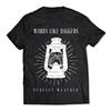 Alternative Product image T-Shirt Words Like Daggers Lantern Black