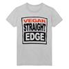 Alternative Product image T-Shirt Straight Edge And Vegan Clothing | MotiveCo. Motive Company Vision Vegan Straightedge Heather Grey