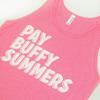 Alternative Product image TankTop Buffering the Vampire Slayer Pay Buffy Summers Pink