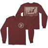 Alternative Product image Long Sleeve Shirt Phinehas Broken To Be Pieced Maroon