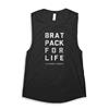 Alternative Product image TankTop The Rocket Summer Brat Pack For Life Black Scoop Muscle Tee