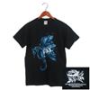 Alternative Product image T-Shirt Senses Fail Seahorse Blue On Black