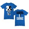 Insane Clown Posse - 30 Years - Carnival of Carnage White & Black Logo Blue - T-Shirt