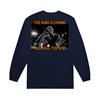 Alternative Product image Long Sleeve Shirt Saving Grace The King Is Coming Navy