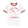 Alternative Product image Ringer T-Shirt Halfnoise Tennis White/Red