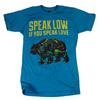 Alternative Product image T-Shirt Speak Low If You Speak Love Bear Teal T-Shirt