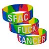 Alternative Product image Wristband Shirts For A Cure Fuck Cancer Tie Dye