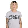 Alternative Product image T-Shirt Dreamer Development Group Dreamer Develoment Group Music Over Everything Grey