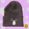 Alternative Product image Beanie VHS & KILL Spider Embroidered Black