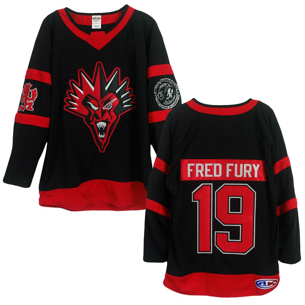 Fred Fury Black-Red Hockey