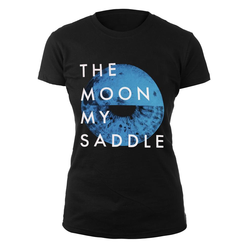 Moon My Saddle Black Girl's T-Shirt