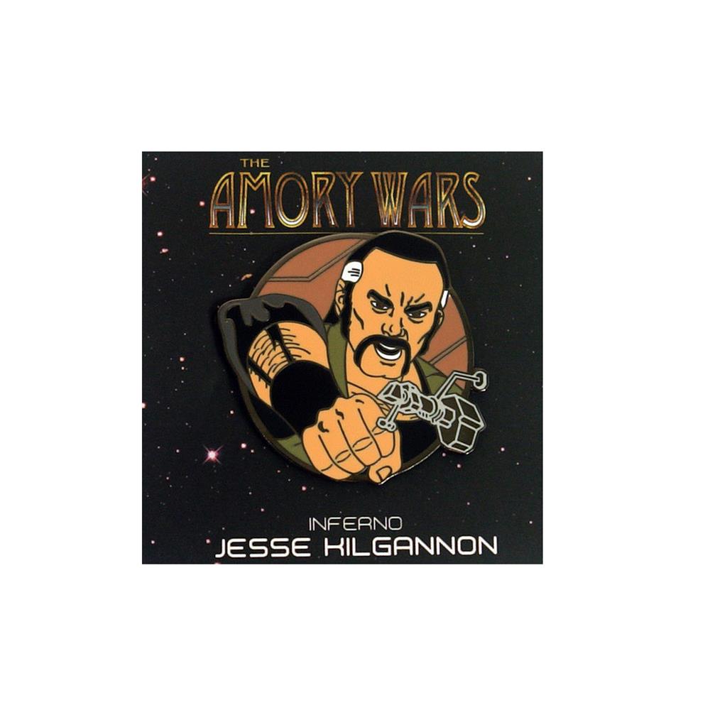 The Amory Wars - Jesse Kilgannon Enamel - Pin