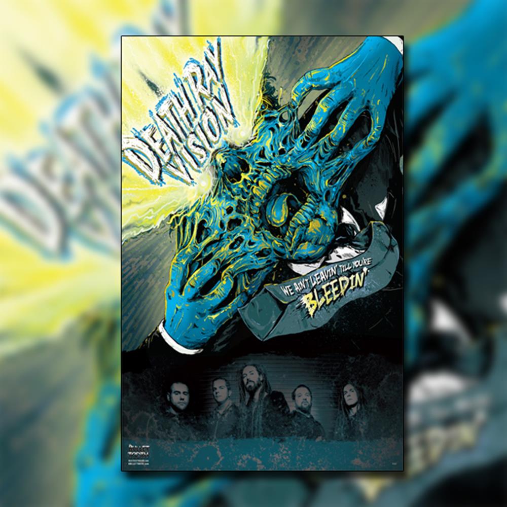 Product image Poster Death Ray Vision We Ain't Leavin' Promo Poster