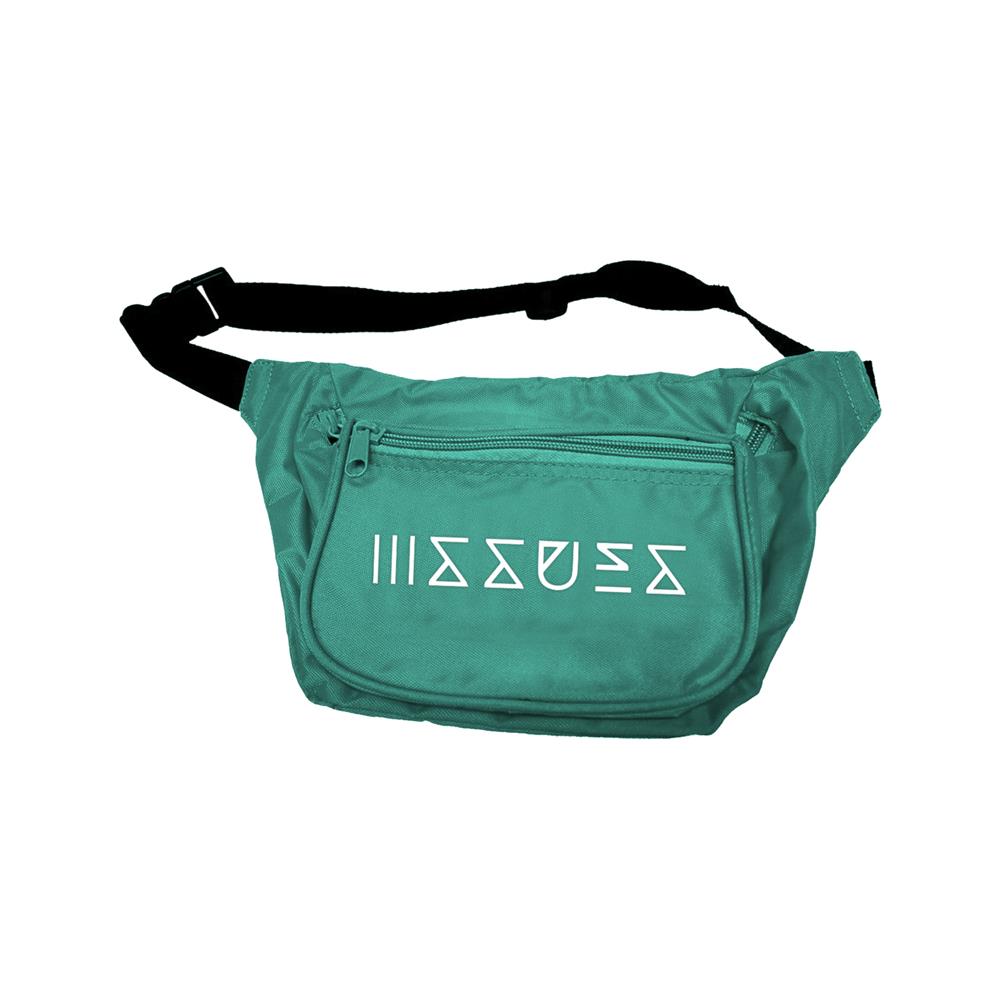 teal fanny pack
