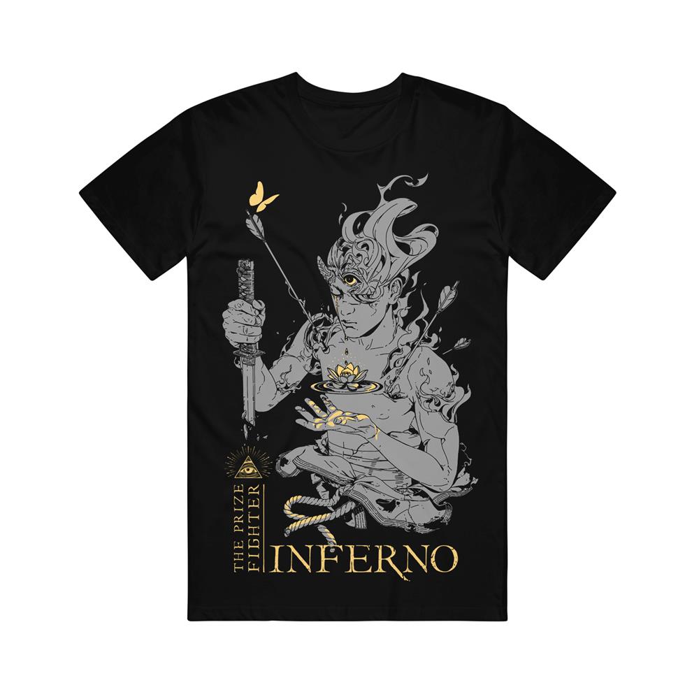 Product image T-Shirt The Prize Fighter Inferno Burning Cosmos Black