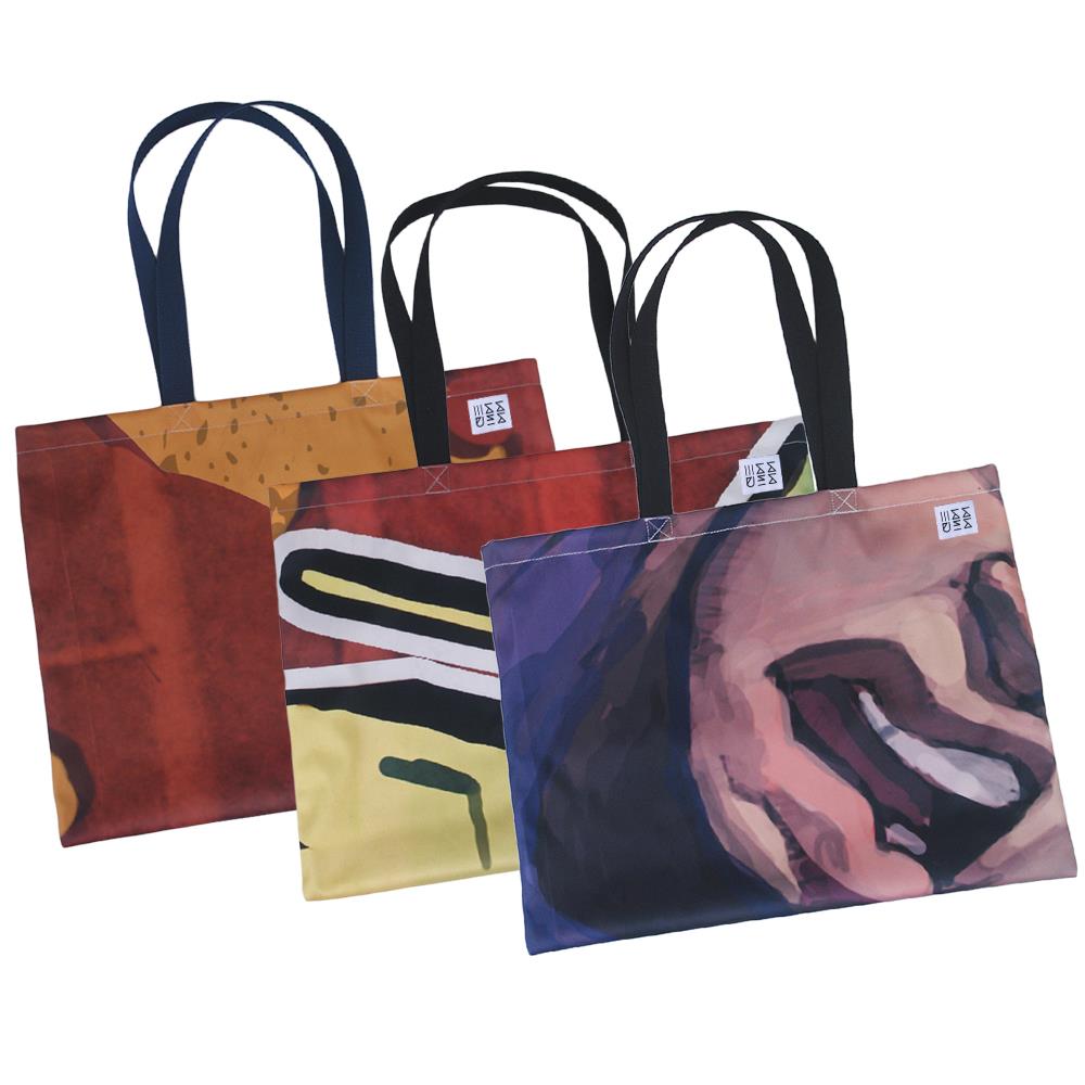 Product image Tote Bag Issues Custom-Made Tour Back Drop