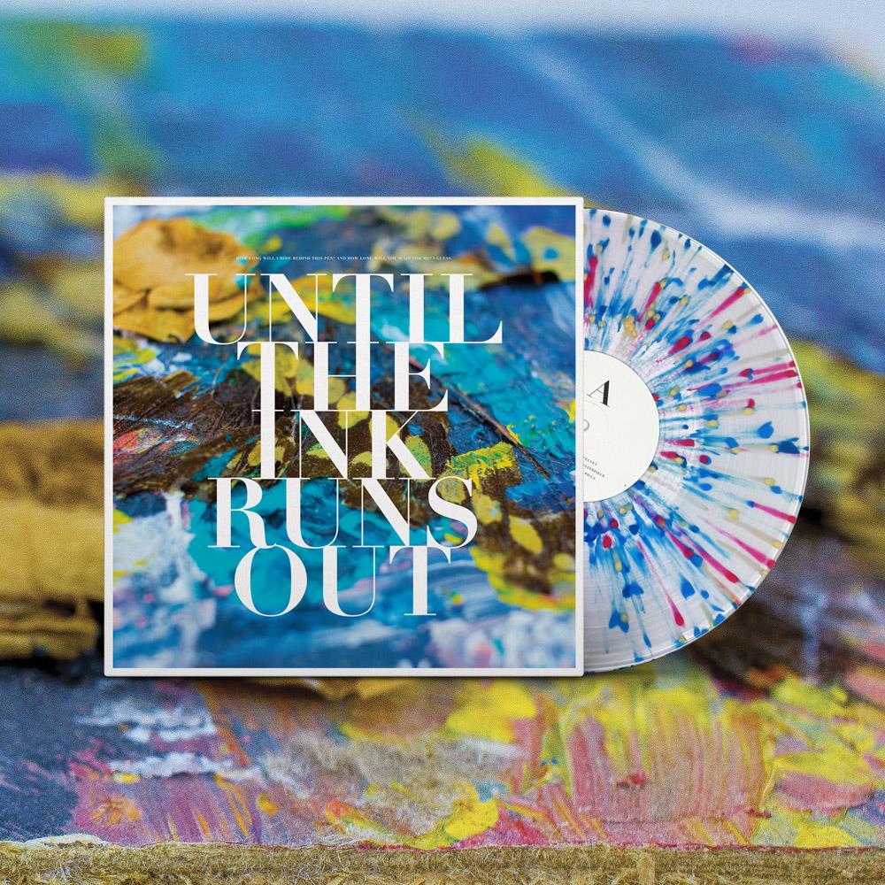 Until The Ink Runs Out Clear W/ Aqua, Cyan, Yellow And Pink Vinyl 2Xlp