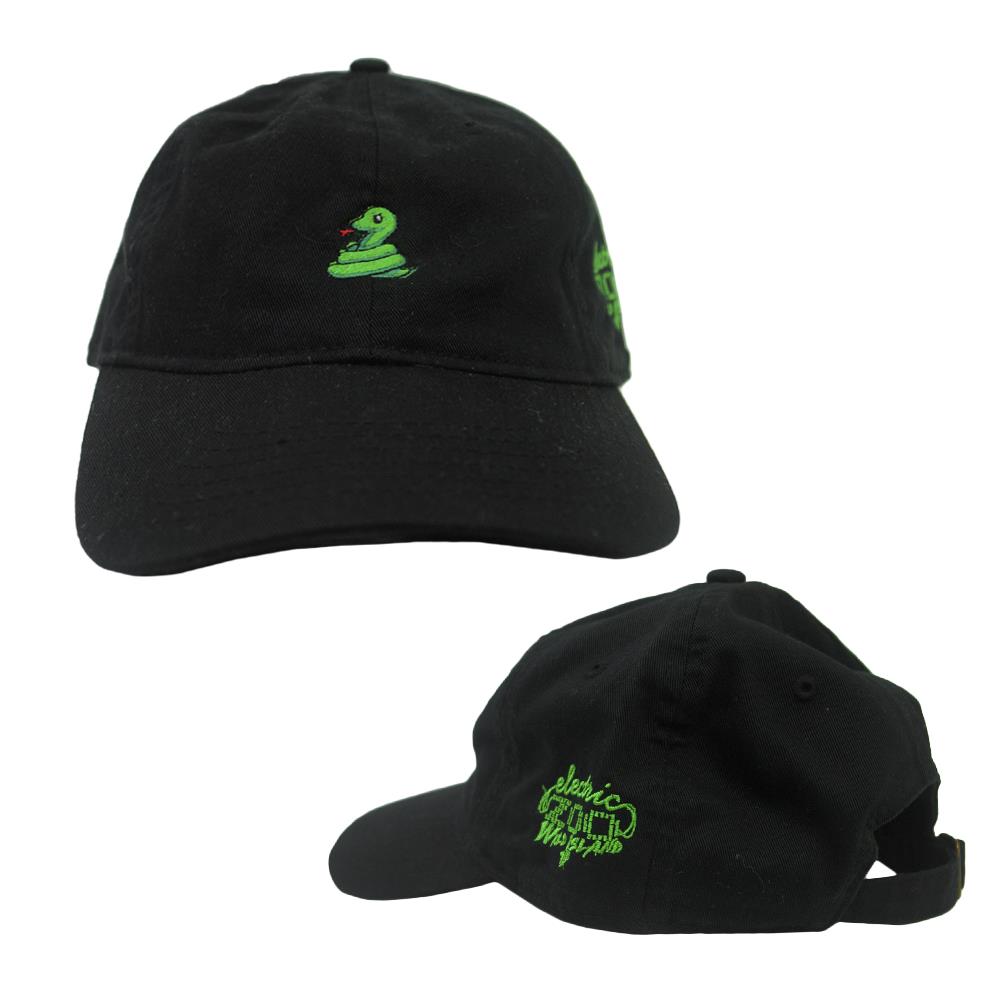 Snake Black Dad Hat