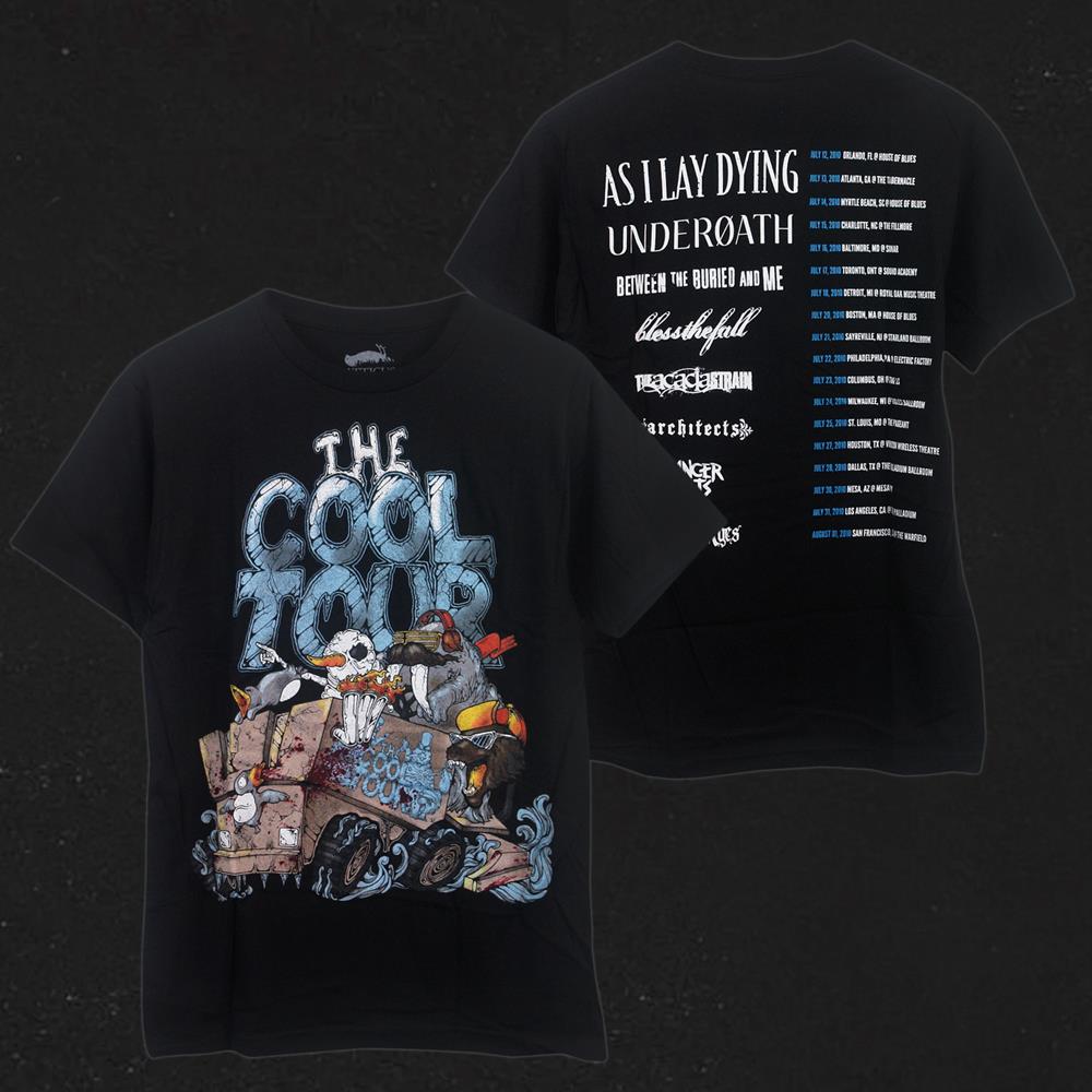 Product image T-Shirt Good Fight Music GF Clothing - The Cool Tour Black 