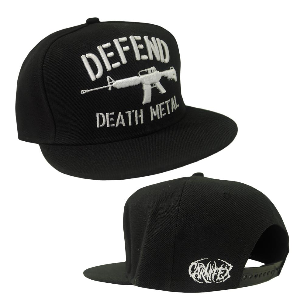 Defend Death Metal Black Snapback MNDI MerchNOW Your Favorite