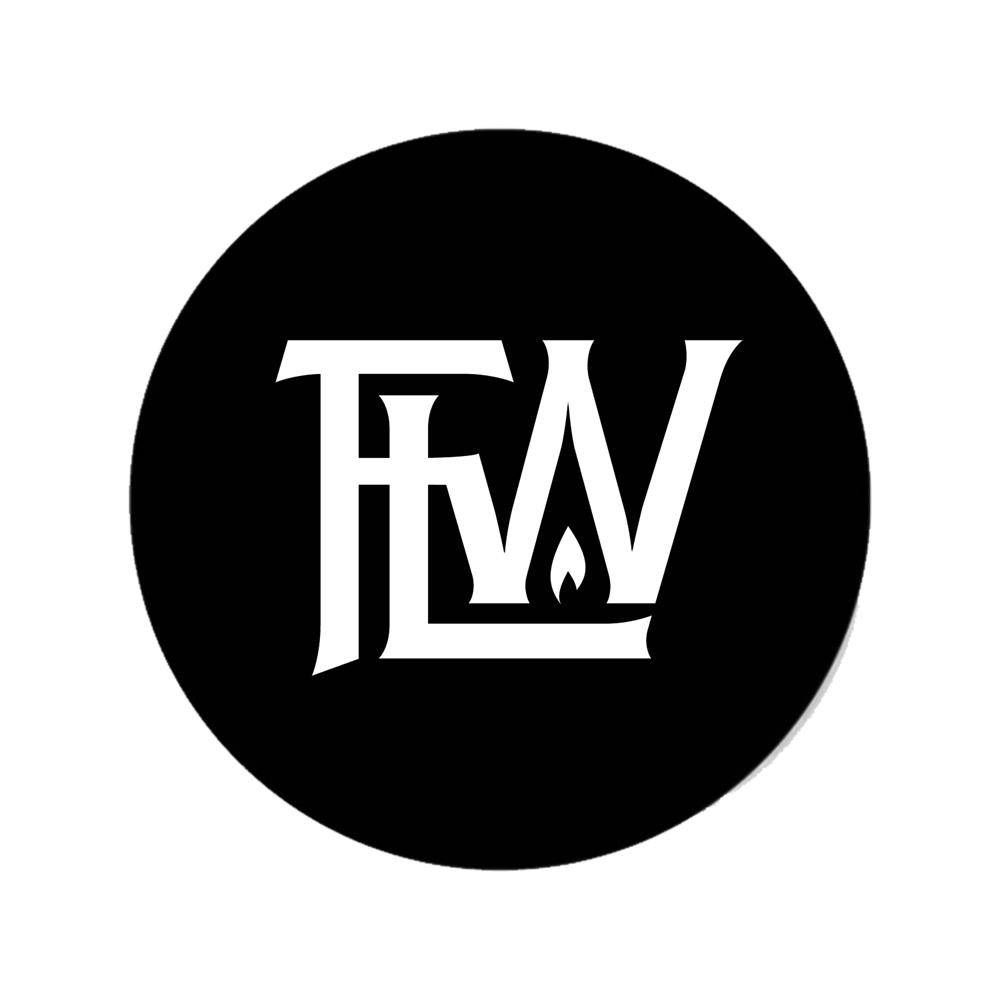 Product image Sticker Famous Last Words FLW Circle Logo