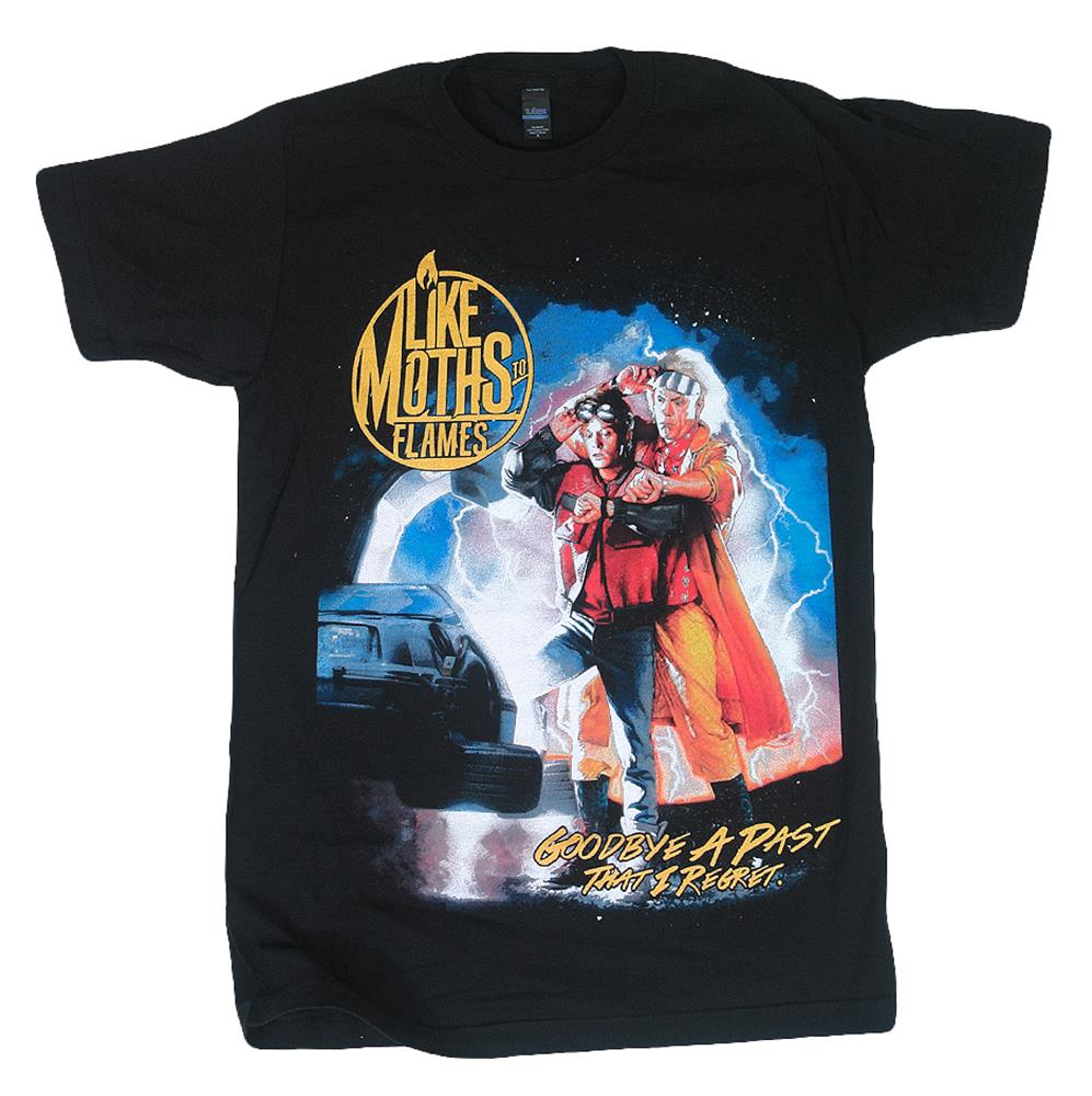 T-Shirt Future Black by Like Moths To 