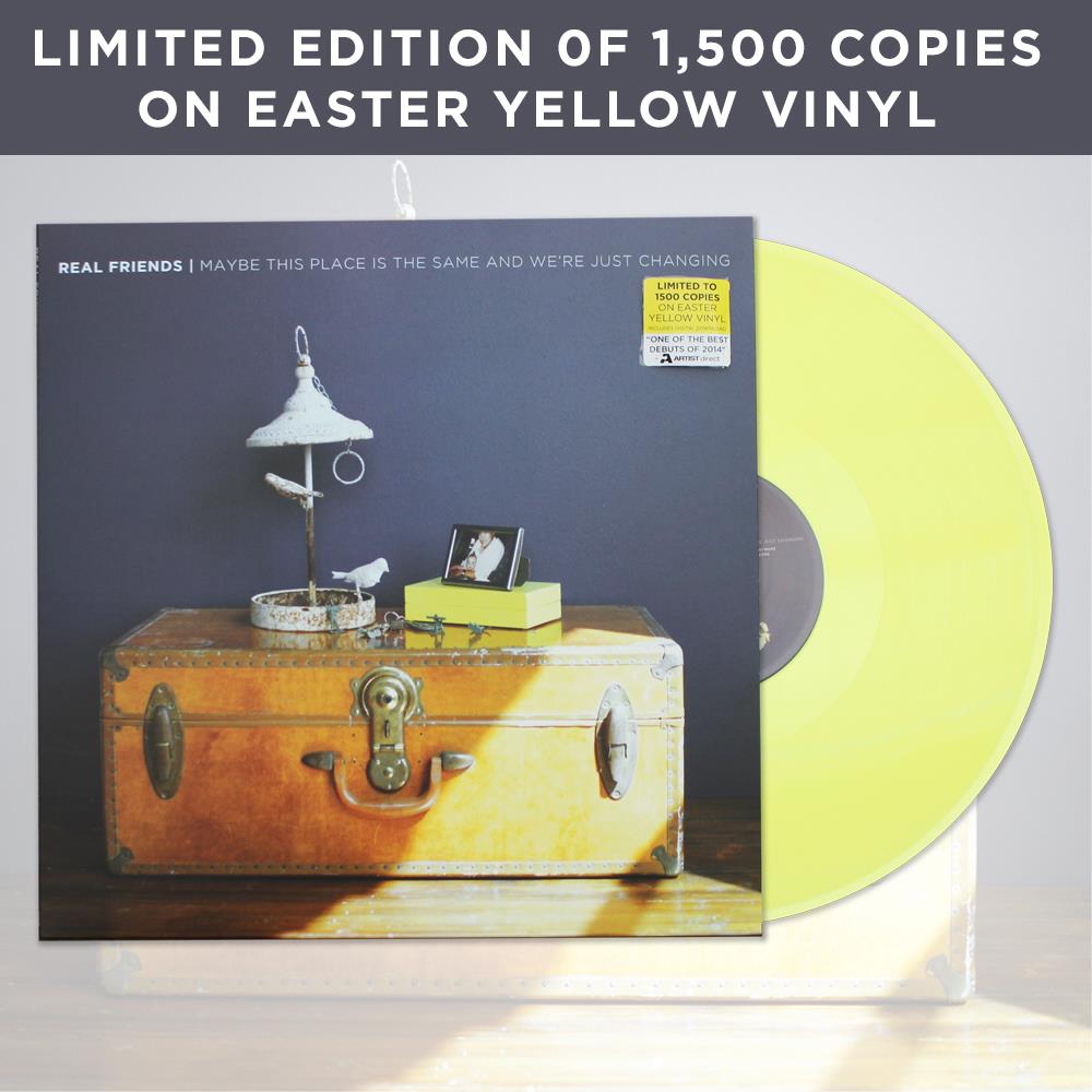 Maybe This Place Is The Same... Easter Yellow Vinyl LP FEAR