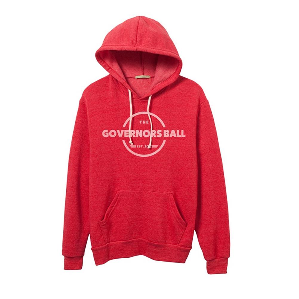 Circle Logo Heather Red