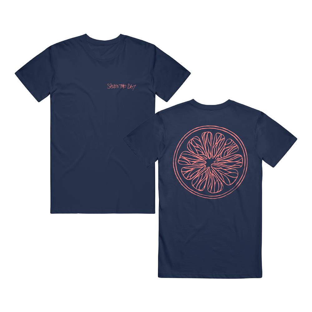 Product image T-Shirt Saves The Day Grapefruit Navy