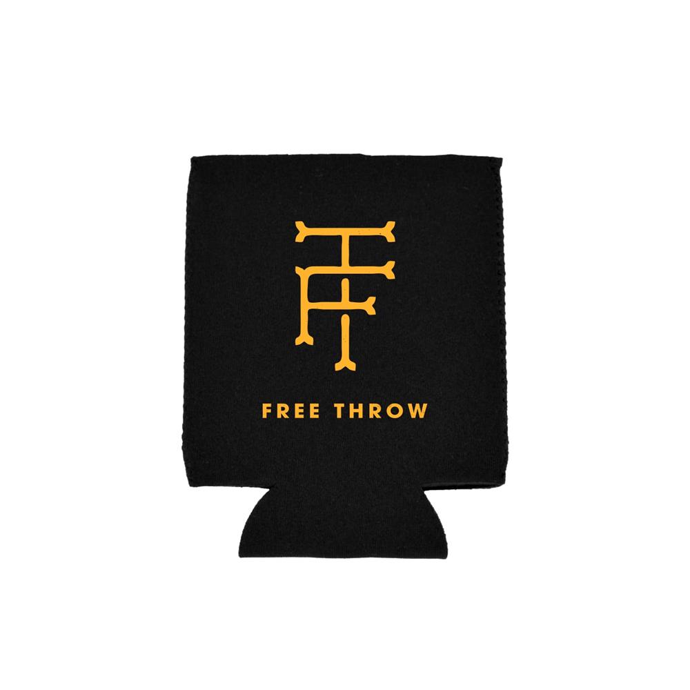 Product image Drink Koozy Free Throw Logo Black