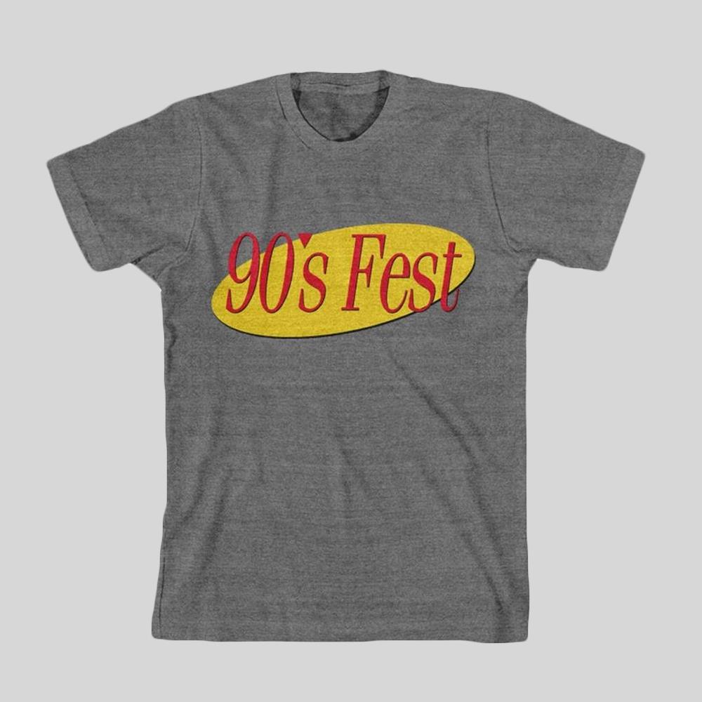90sFest Heather Charcoal