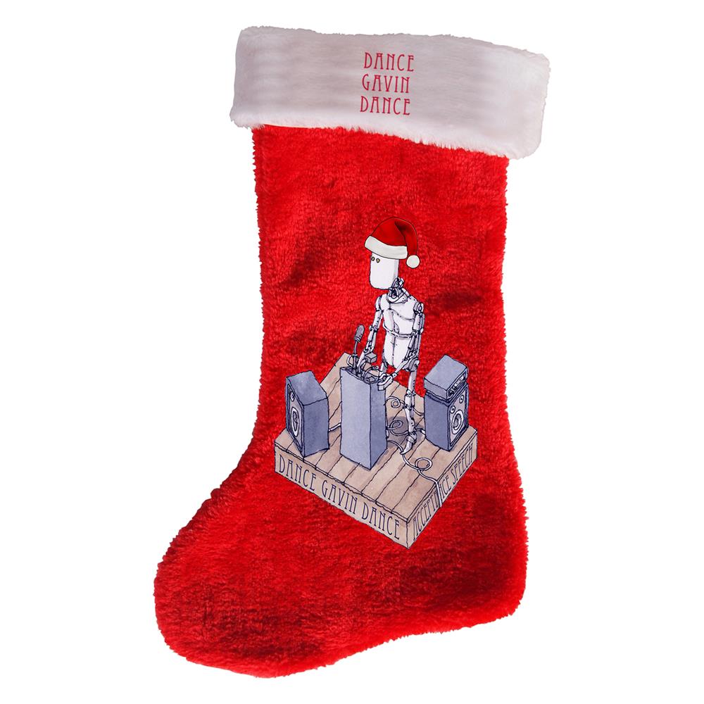 Robot DJ Christmas Stocking : DGD0 : MerchNOW - Your Favorite Band ...