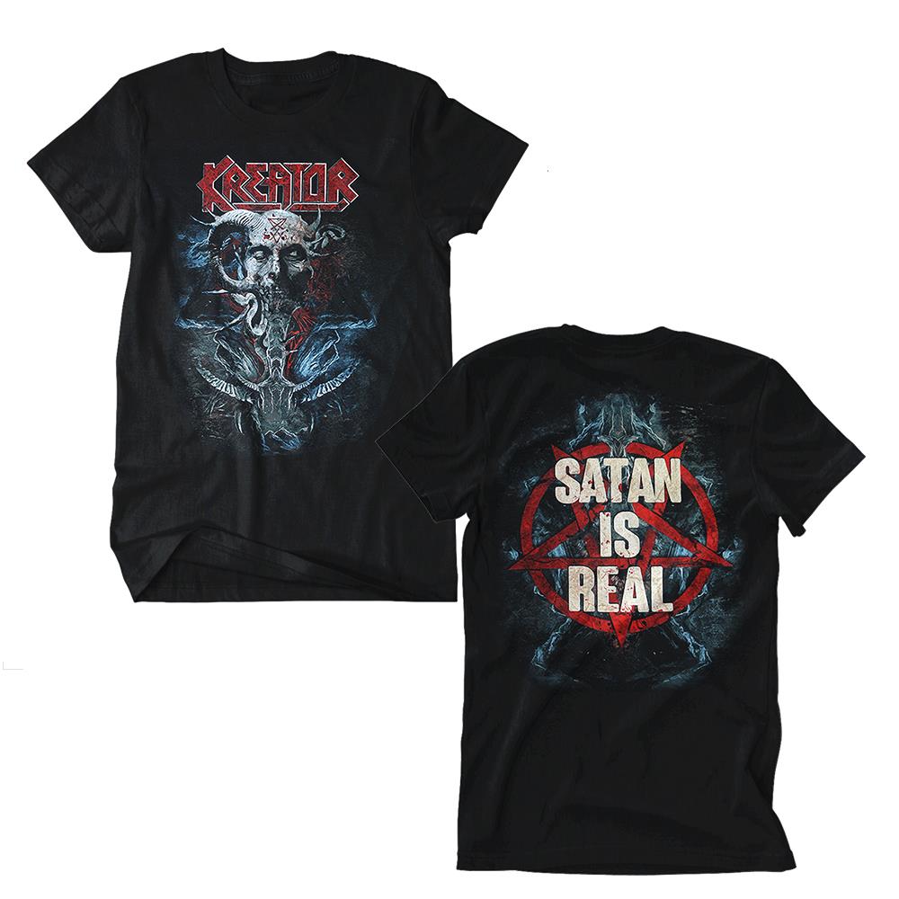 kreator satan is real t shirt