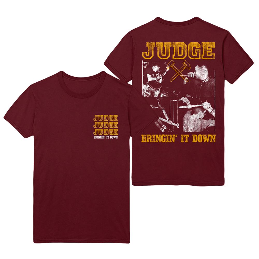 Product image T-Shirt Judge Bringin' It Down Maroon