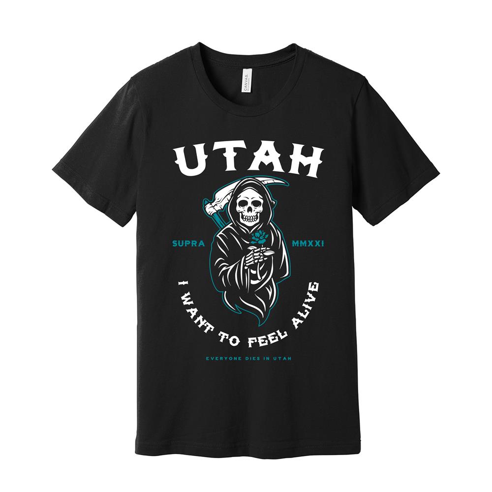 Product image T-Shirt Everyone Dies In Utah Reaper Black