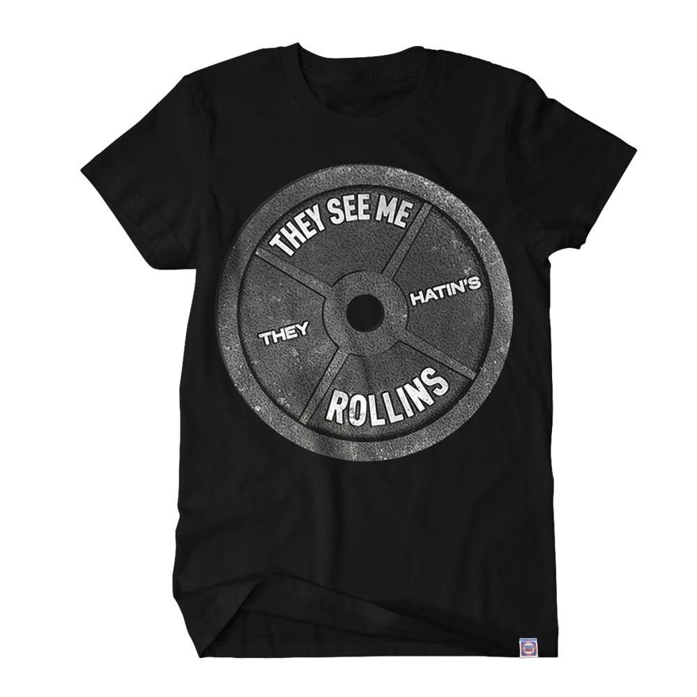 Product image T-Shirt Squared Circle Clothing Rollins Weightins Black