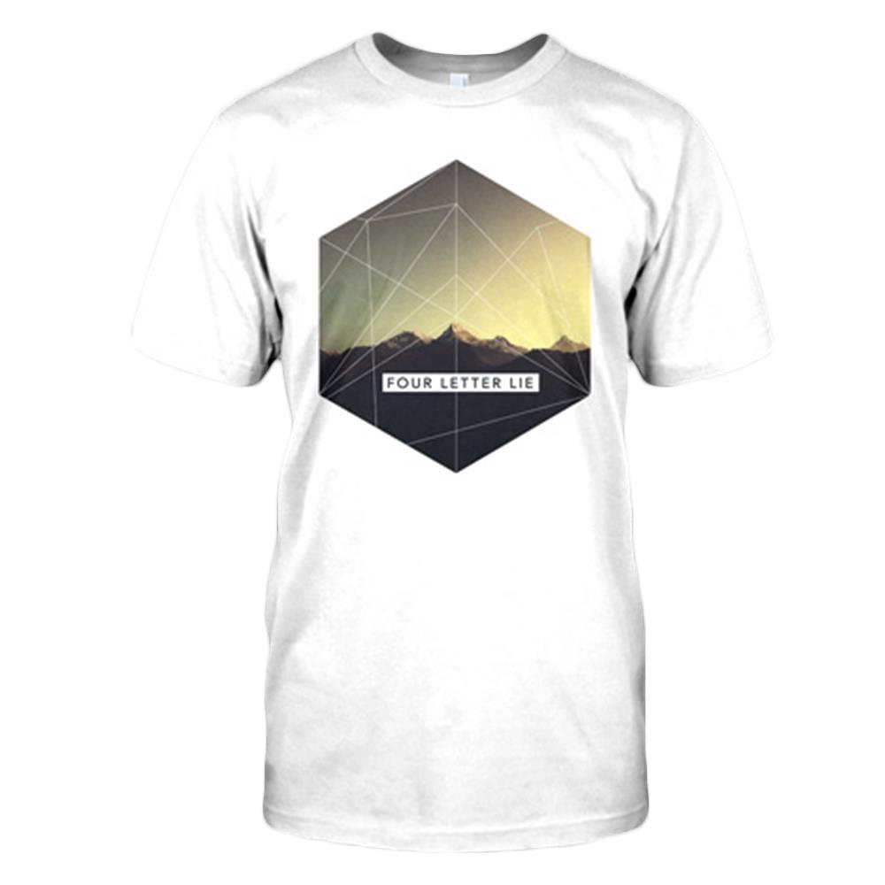 Mountains White T-Shirt