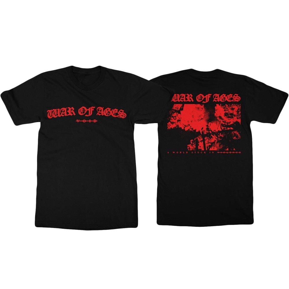 Product image T-Shirt War Of Ages Stuck In Violence Black                                            TeeSale