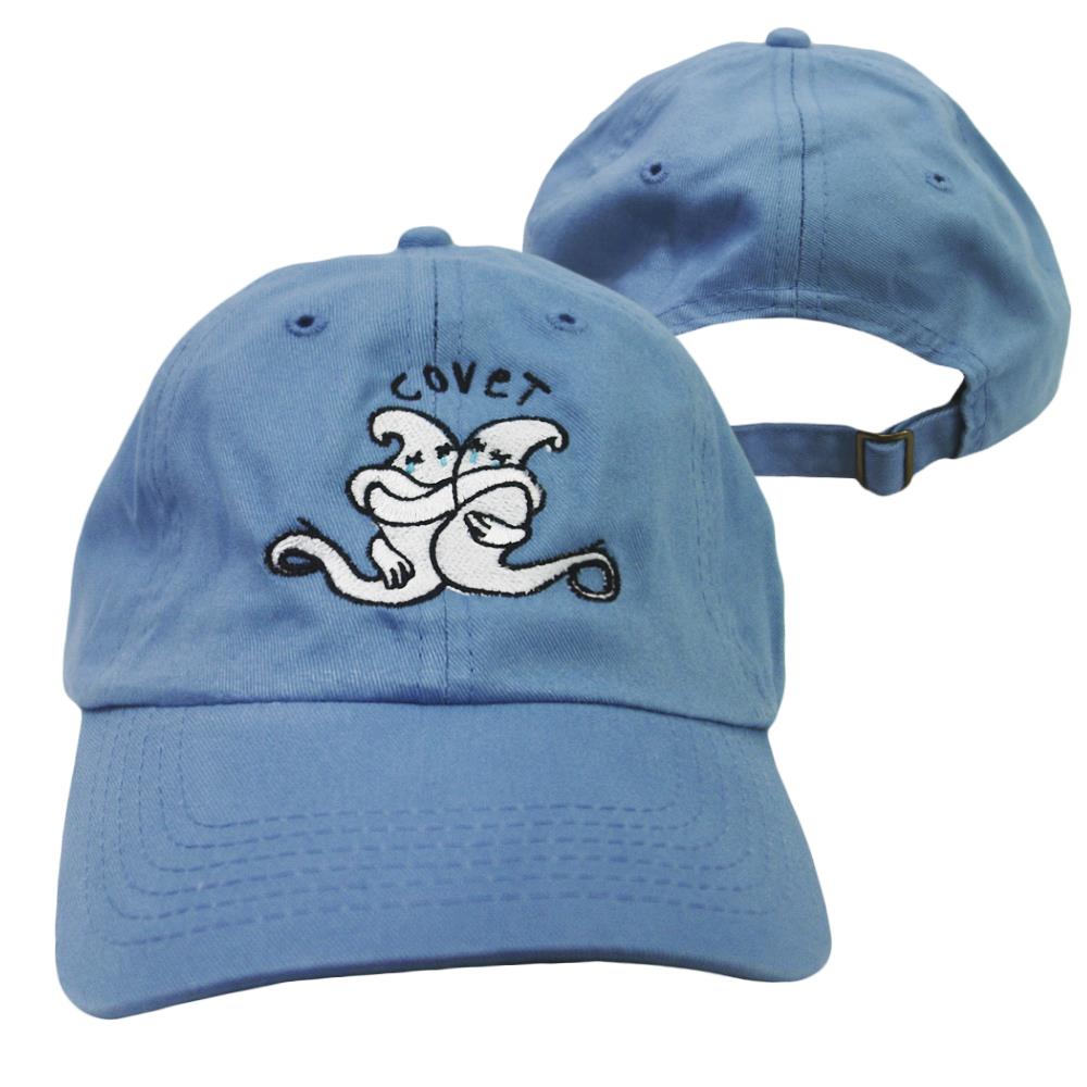 Cap Ghost Light Blue Dad Hat by Covet MerchNow Your Favorite Band