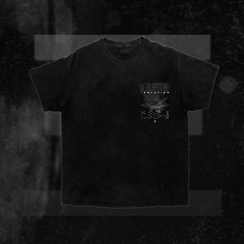 T-Shirt Isolation Black by Reflections 