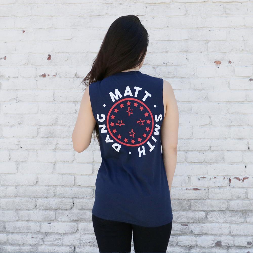 navy sleeveless tshirt