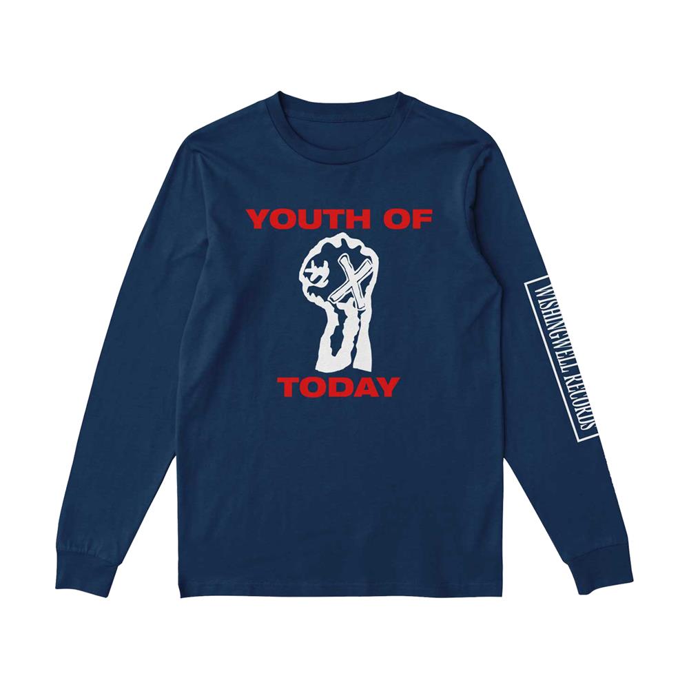 Product image Long Sleeve Shirt Youth Of Today Break Down The Walls Navy