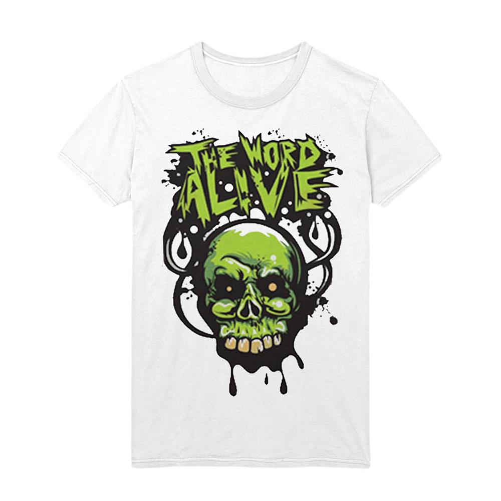 Green Skull White *Final Print*