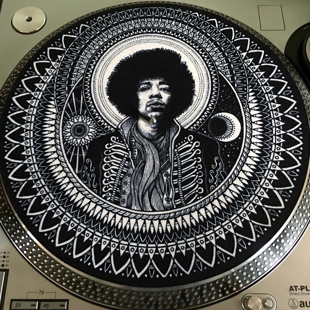 Dale Sarok Hendrix Slipmat MER0 MerchNOW Your Favorite Band Merch