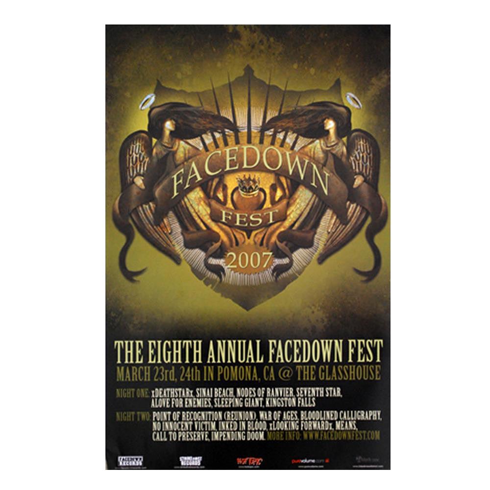 Poster Facedown Fest 2007 by Facedown Records MerchNow Your