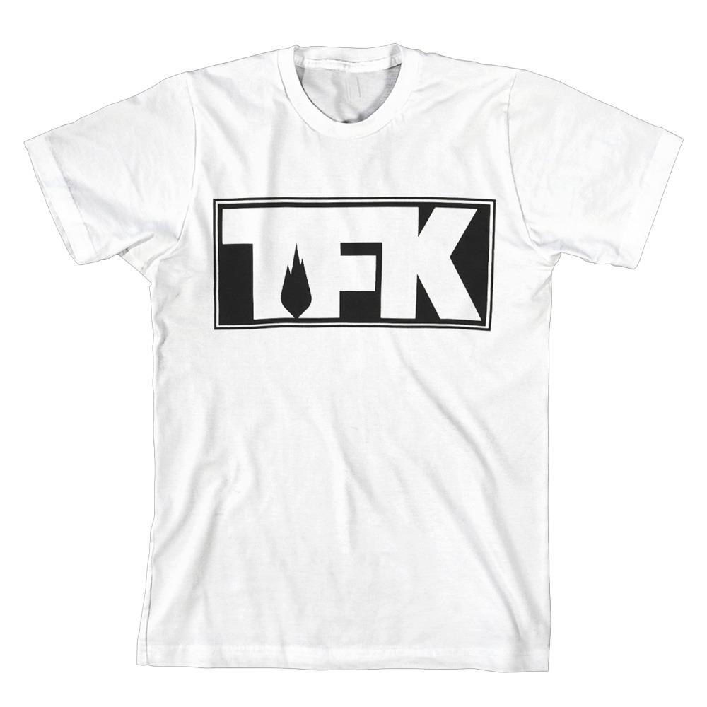 TFK Outline Logo White : TFK0 : Thousand Foot Krutch