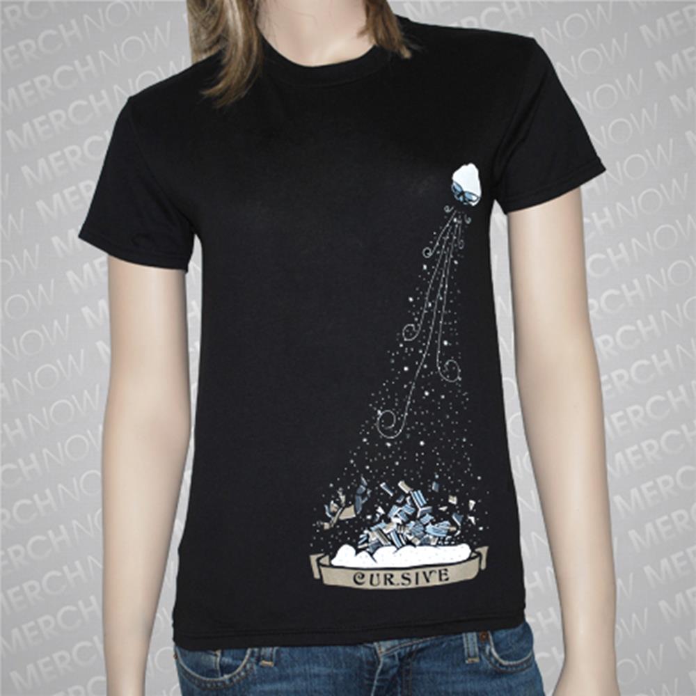 cursive band merch