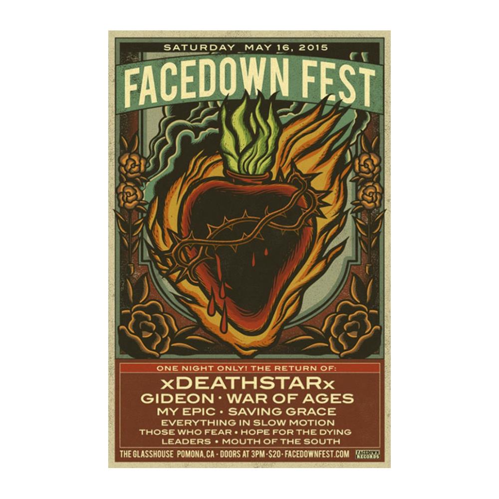 Product image Facedown Fest 15 Tour