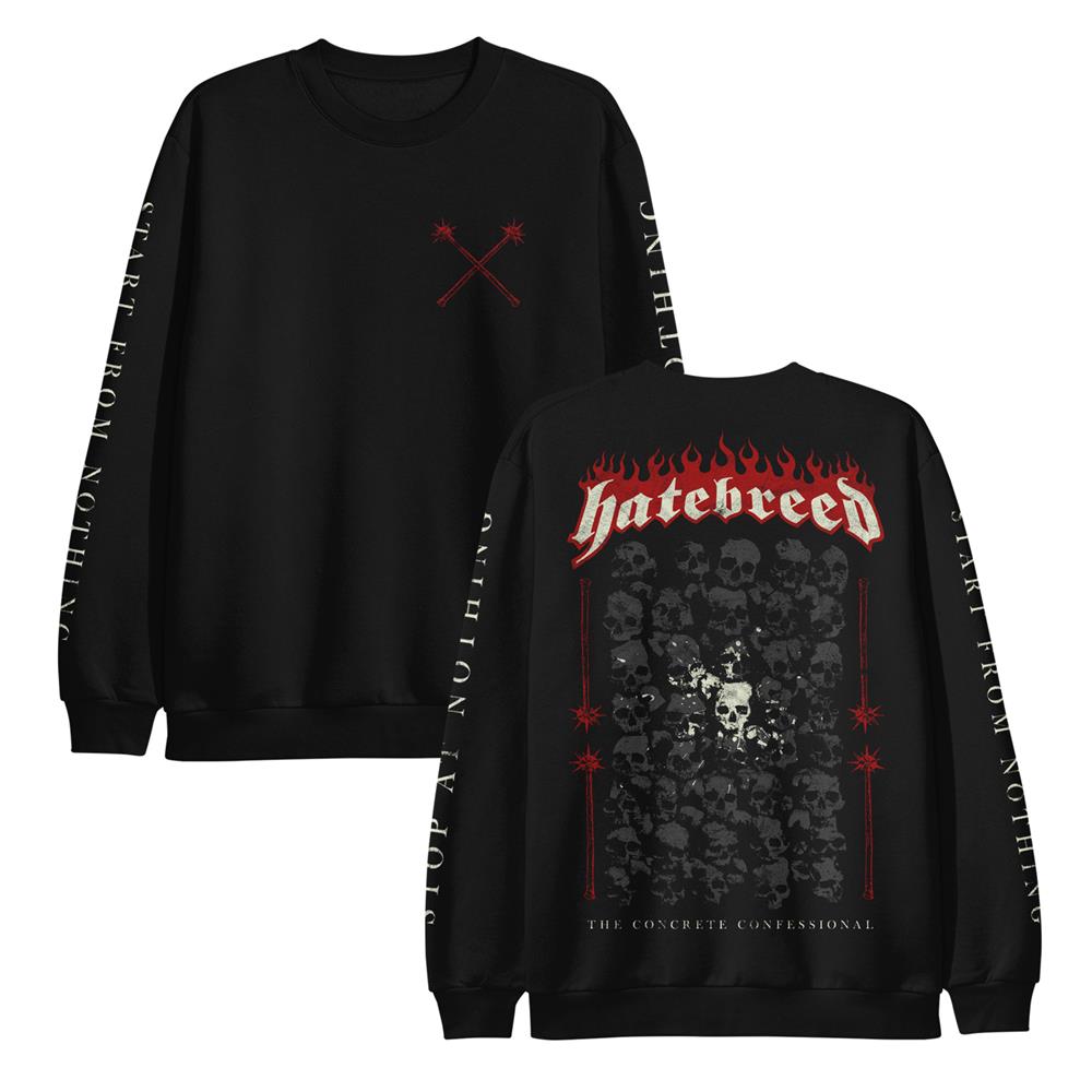 Product image Crewneck Sweatshirt Hatebreed Stop At Nothing Black