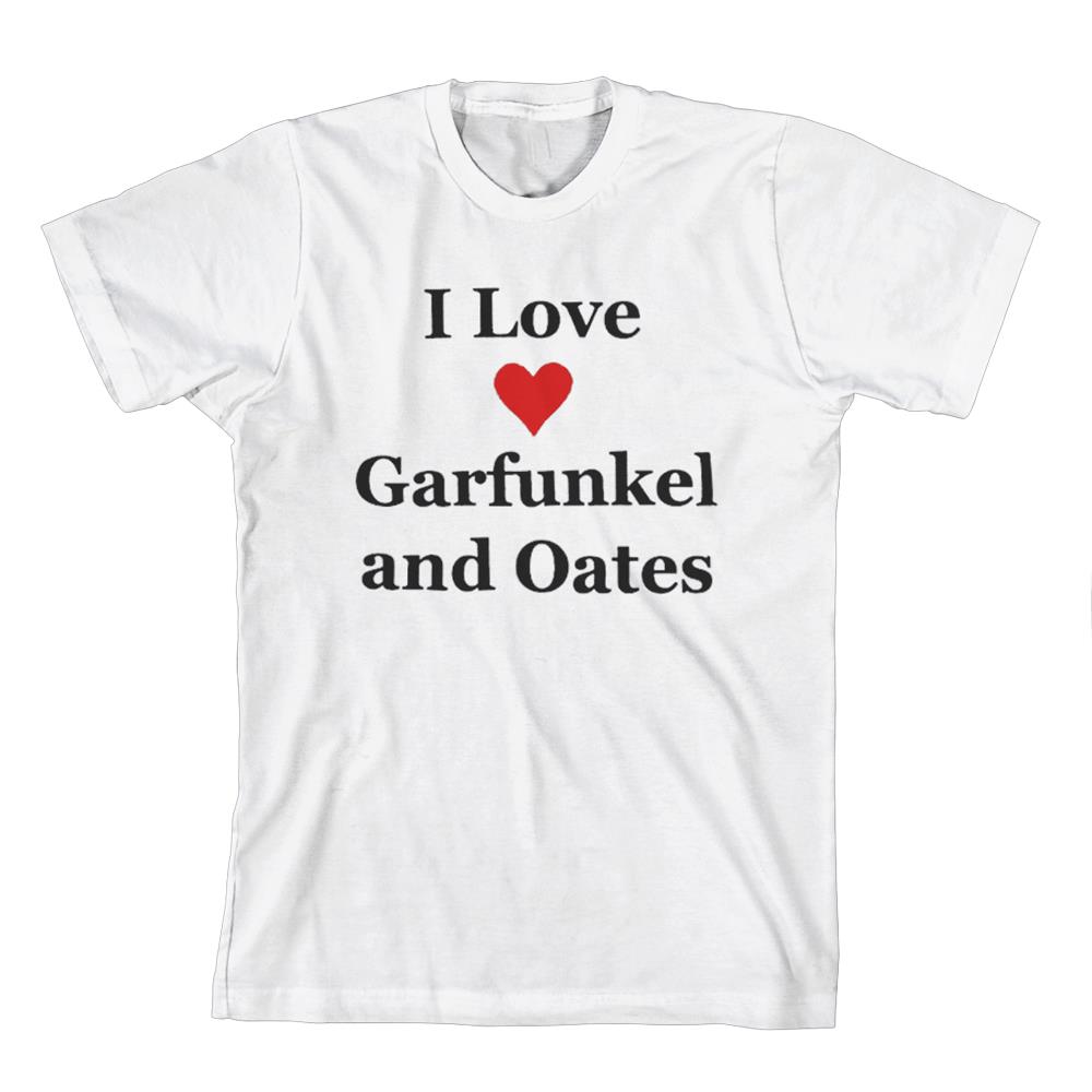 Product image T-Shirt Garfunkel & Oates I Love Garfunkel & Oates White